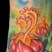 tattoo galleries/ - foot flowers  - 43949